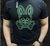 Playera tipo Psyco Bunny Talla M (verde radioactivo)