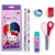 KIT ESCOLAR COMPLETO HELLO KITTY LÁPIS DE COR - LÁPIS HB - BORRACHA - TESOURA - COLA - APONTADOR - LEO E LEO na internet