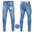 Calça Jeans Calvin Klein Masculina Cotton Stretch Azul Claro