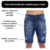 Bermuda Jeans Diesel Masculina Destroyed 100% Algodão - comprar online