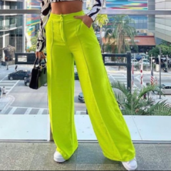 Calça Pantalona Verde Lima na internet