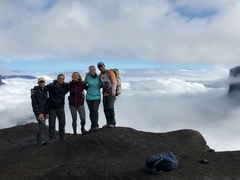 Roraima Mount in Venezuela, Brazil and Guyana