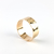 Anillo Oro 18k Martelé