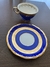 Conjunto chá / café Porcelana DP 541 azul - loja online