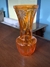 Vaso em cristal overlay laranja - comprar online