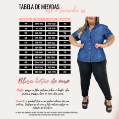 Blusa Botão de ouro jeans - loja online