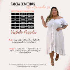 Vestido Priscila jeans plus size - Daily Plus