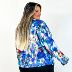 Imagem do Blazer estampado plus