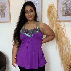 Blusa courinho plus size na internet