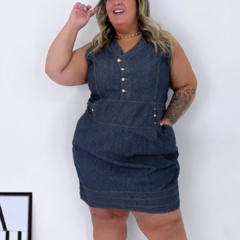 Vestido marinheiro jeans