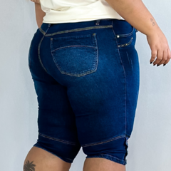 Corsário 3 botões jeans - comprar online