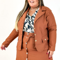 Blazer Aurora em bengaline - loja online