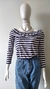 Blusa Ciganinha Listrada 3/4 (M)