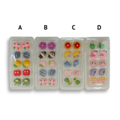 TIPS PRESS KAWAII DECO PARA UÑAS - (PACK DE 12 UNIDADES SURTIDOS) DB-149 (P) - comprar online