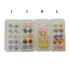 TIPS PRESS KAWAII DECO PARA UÑAS - (PACK DE 12 UNIDADES SURTIDOS) DB-149 (P) - DEBBY ROSE