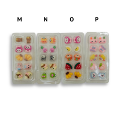 TIPS PRESS KAWAII DECO PARA UÑAS - (PACK DE 12 UNIDADES SURTIDOS) DB-149 (P) - tienda online