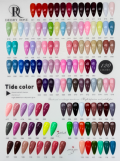 ESMALTE SEMIPERMANENTE POSH GEL DEBBY ROSE - PACK DE 12 UNIDADES SURTIDAS DR-01 (P) - comprar online