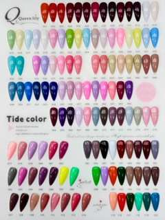 ESMALTES SEMIPERMANENTE QUEEN LILY (MEDIO BULTO 240 UNIDADES) *QL-04* (P) - comprar online