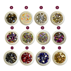 DECO BRILLANTE PARA UÑAS (PACK DE 12 UNIDADES) - DB-60 (P) - comprar online