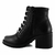 Bota Coturno Em Couro Feminino - comprar online