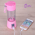 MINI LIQUIDIFICADOR PORTÁTIL SHAKE JUICE CUP 6 LAMINAS 380ML + CABO USB - comprar online