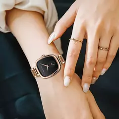 Relógio minimalísta feminino HM® + Pulseira para alguns modelos na internet