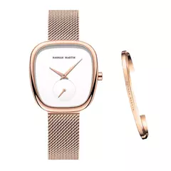 Relógio minimalísta feminino HM® + Pulseira para alguns modelos - comprar online