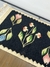 tapete KILIM com flores - comprar online