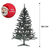 ￼Arvore de Natal 150cm 220 Galhos Pinheiro Canadense Verde Decoração Natalina