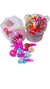 ￼KIT liga de cabelo e prendedores variados Candy Color Mini Small