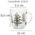 ￼Xicara De Natal Caneca 250 ml Decorada Arvore Natalina - loja online