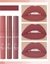 Batom Lip Gloss Matte Aveludado Lipstick Morango - comprar online