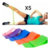 Set Kit X5 Bandas Fitness Isométricas Tiraband Ejercicio Gym - Entertuc
