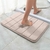 Alfombra de Baño con Memoria PREMIUM lisa BEIGE