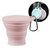 Vaso Termico Plegable Rosa - tienda online