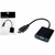 CABO CONVERSOR HDMI M X VGA F PC-PS3-PROJETOR SEM - CB0275