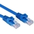 PATCH CORD CAT5e 2,5 mt - AZUL - HAMMER - CAT 5