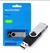 PEN DRIVE MULTILASER 16GB TWIST 2.0, PRETO - Original