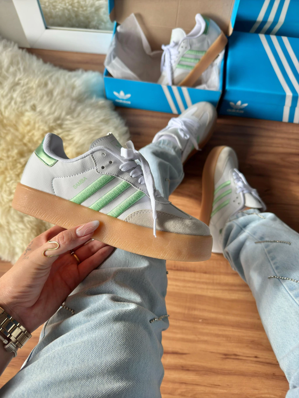 Adidas sambaê verde