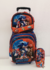 Kit Mochila de Rodinhas do Sonic