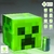 Minecraft Green Creeper 9 Can Mini nevera 6.7L 10.4 x 10 x 10 x 10