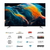 Tv smart TCL 50" 4k Google tv en internet