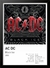 Quadro decorativo AC DC Black Ice