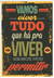 Quadro Decorativo Vamos Viver Tudo ... - comprar online