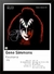 Quadro decorativo Gene Simmons - casablanca