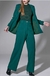 Blazer Jade Acinturado Verde - comprar online