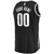 Regata Unissex Brooklyn Nets Nike Black Swingman Custom - Icon Edition - comprar online