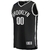 Regata Unissex Brooklyn Nets Nike Black Swingman Custom - Icon Edition