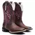 Combo - Bota Texana Feminina Star Pink + Bota Texana Masculina Usa Marfim - Ellest Boots - Bota Texanas 