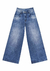 Calça Jeans Wide Leg Cintua Super Alta com recorte - comprar online